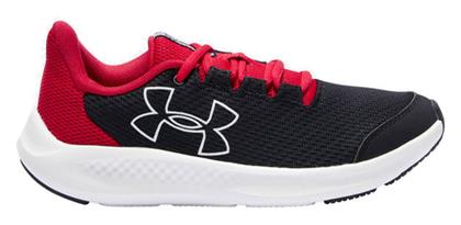 Under Armour Αθλητικά Παιδικά Παπούτσια Running Charged Pursuit 3 Μαύρα από το Outletcenter