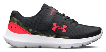 Under Armour Αθλητικά Παιδικά Παπούτσια Running με Σκρατς Μαύρα