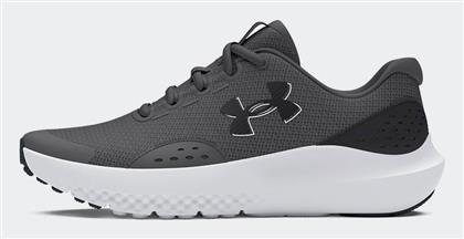 Under Armour Αθλητικά Παιδικά Παπούτσια Running Surge 4 Γκρι από το Siontis Athletics