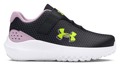 Under Armour Αθλητικά Παιδικά Παπούτσια Running Surge 4 Μαύρα από το Outletcenter