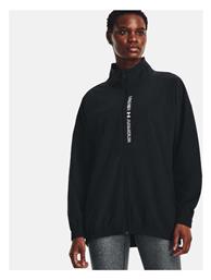 Under Armour UA W Woven FZ Oversized Αθλητικό Μπουφάν Softshell