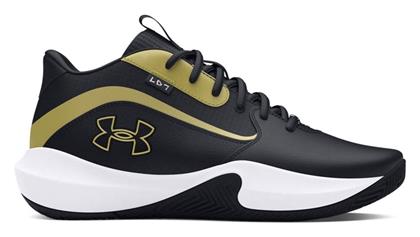 Under Armour Χαμηλά Μπασκετικά Παπούτσια Μαύρα