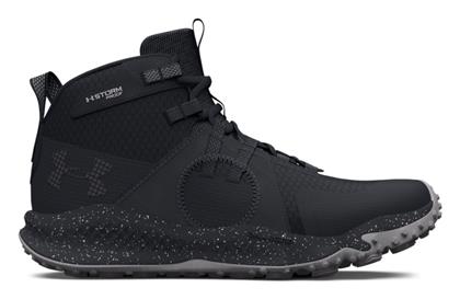 Under Armour Charged Maven Trek Ανδρικά Ορειβατικά Μποτάκια Αδιάβροχα Μαύρα