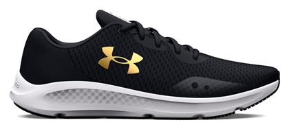 Under Armour Charged Pursuit 3 Ανδρικά Αθλητικά Παπούτσια Running Black / Gold Metallic από το SportsFactory