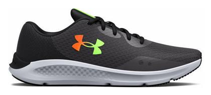 Under Armour Charged Pursuit 3 Ανδρικά Αθλητικά Παπούτσια Running Jet Gray / Black / Blaze Orange από το Z-mall