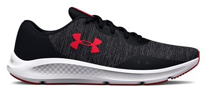 Under Armour Charged Pursuit 3 Twist Ανδρικά Αθλητικά Παπούτσια Running Μαύρα από το MybrandShoes