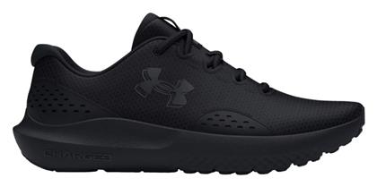 Under Armour Charged Surge 4 Ανδρικά Αθλητικά Παπούτσια Running Μαύρα