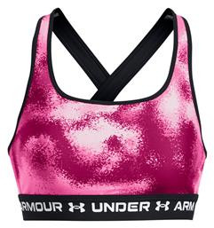 Under Armour Crossback Mid Print Γυναικείο Μπουστάκι 686