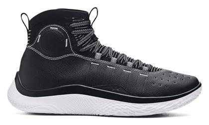 Under Armour Curry 4 Flotro Ψηλά Μπασκετικά Παπούτσια Μαύρα