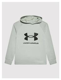 Under Armour Fleece Παιδικό Φούτερ με Κουκούλα Γκρι Rival από το Modivo