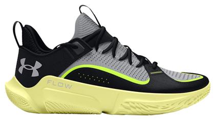 Under Armour Flow Futr X 3 Χαμηλά Μπασκετικά Παπούτσια Γκρι