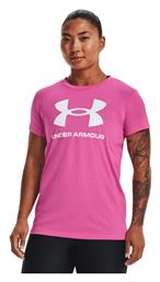 Under Armour Γυναικείο Αθλητικό T-shirt Φούξια