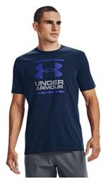 Under Armour GL Foundation Ανδρικό Αθλητικό T-shirt Κοντομάνικο Navy Μπλε