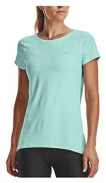 Under Armour HeatGear Γυναικείο Αθλητικό T-shirt Fast Drying Γαλάζιο