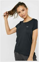 Under Armour HeatGear T-Shirt Μαύρο 1328964-001