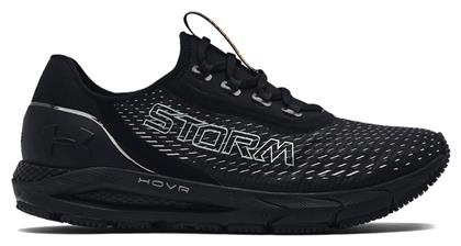 Under Armour HOVR Sonic 4 Storm Ανδρικά Αθλητικά Παπούτσια Running Μαύρα από το Cosmossport