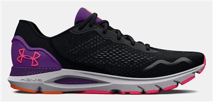 Under Armour HOVR Sonic 6 Γυναικεία Αθλητικά Παπούτσια Running Black / Galaxy Purple / Pink Shock από το Z-mall