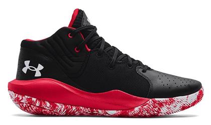 Under Armour Jet 21 Ψηλά Μπασκετικά Παπούτσια Black / Red / White