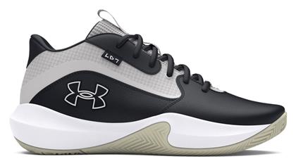 Under Armour Lockdown 7 Μπασκετικά Παπούτσια Μαύρα