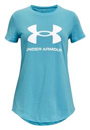 Under Armour Παιδική Καλοκαιρινή Μπλούζα Κοντομάνικη Γαλάζια