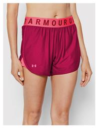 Under Armour Play Up Αθλητικό Γυναικείο Σορτς Μπορντό