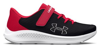 Under Armour PS Pursuit 3 Αθλητικά Παιδικά Παπούτσια Running με Σκρατς Μαύρα