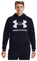 Under Armour Rival Big Φούτερ Μαύρο με Κουκούλα