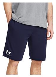 Under Armour Rival Terry Αθλητική Ανδρική Βερμούδα Midnight Navy