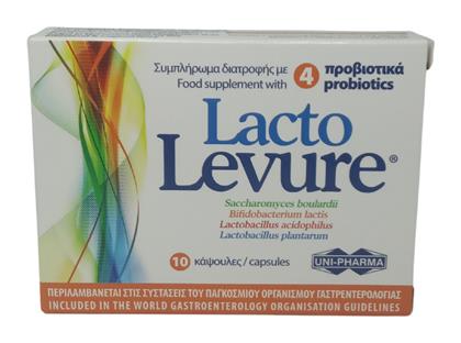 Uni-Pharma Lacto Levure 10 κάψουλες