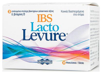 Uni-Pharma Lacto Levure IBS Προβιοτικά 30 φακελίσκοι