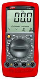 Uni-T Ψηφιακό Πολύμετρο με Buzzer με Μέτρηση AC / DC / Αντίστασης / Χωρητικότητας / Θερμοκρασίας UT58C