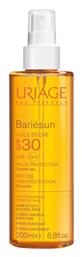 Uriage Bariesun Dry Oil SPF30 Αντηλιακό Λάδι 200ml