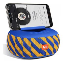 V8 Ηχείο Bluetooth 8W με Ραδιόφωνο Yellow Blue