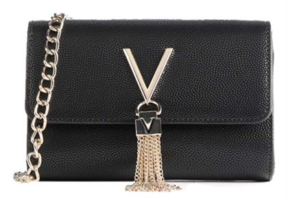 Valentino Bags Γυναικεία Flap Bag 'Ωμου Nero/gold από το Notos