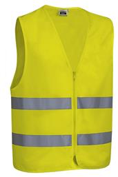 Valento Wagon Ανδρικό Γιλέκο Εργασίας με Ανακλαστικές Ταινίες