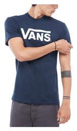 Vans Classic Ανδρικό T-shirt Navy Μπλε με Λογότυπο