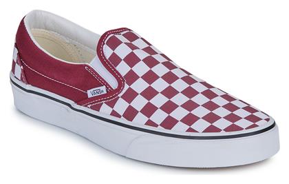 Vans Classic Γυναικεία Slip-On Μπορντό από το Spartoo