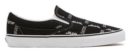 Vans Classic Γυναικεία Slip-On Μαύρα