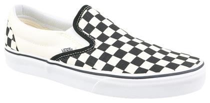 Vans Classic Πάνινα Ανδρικά Slip-On Black/White