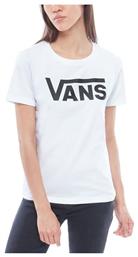 Vans Flying V Γυναικείο Αθλητικό T-shirt Λευκό