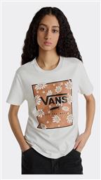 Vans Γυναικείο T-shirt Floral Μπεζ