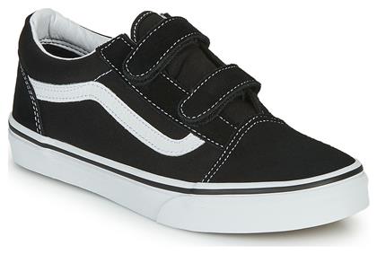 Vans Παιδικά Sneakers Old Skool με Σκρατς Μαύρα από το SerafinoShoes