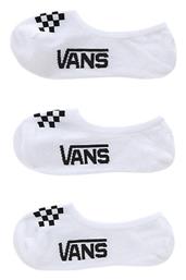 Vans Παιδικά Σοσόνια Classic Cannodle Λευκά 3 Ζευγάρια