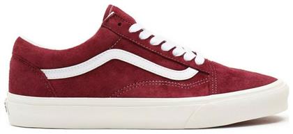 Vans Pig Suede Old Skool Ανδρικά Sneakers Μπορντό