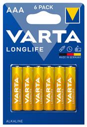 Varta LongLife AAA 1.5V 6τμχ 4103101416
