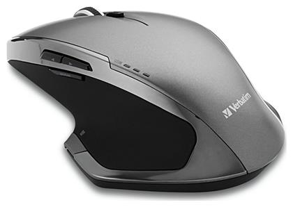 Verbatim 8-Button Wireless Blue LED Mouse Ασύρματο Ποντίκι Γκρι