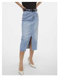 Vero Moda Φούστα Light Blue Denim