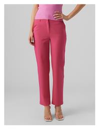 Vero Moda Γυναικείο Chino Παντελόνι σε Ίσια Γραμμή Pink Yarrow