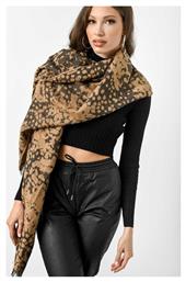 Vero Moda Γυναικείο Κασκόλ Tan Leopard