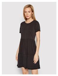 Vero Moda Mini All Day Φόρεμα Κοντομάνικο Μαύρο από το Modivo